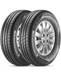 Kit 2 Pneu Continental Aro 15 185/60R15 84H Powercontact 2