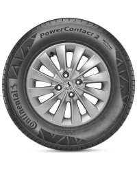 Kit 2 Pneu Continental Aro 15 185/60R15 84H Powercontact 2